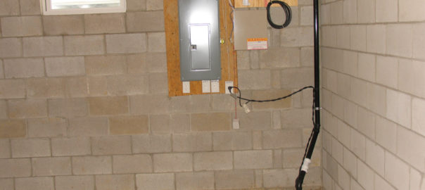 quality sump pump installation at Sterling VA home